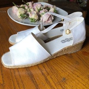White Espadrille Shoes